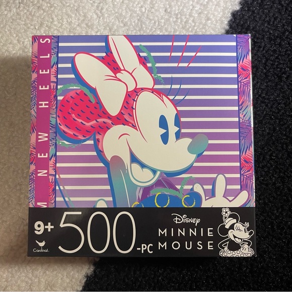 Cardinal Industries | Games | Disney Minnie Mouse Feels Jigsaw Puzzle ...